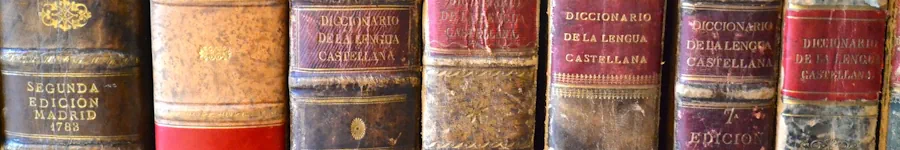 Diccionarios español antiguos - Real Academia Española